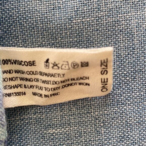 Janice Apparel tropical print semi-sheer kimono cover up one size - Picture 5 of 8